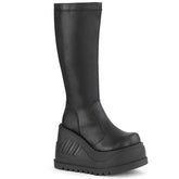 demonia-stomp-200-black-stretchetch-vegan-leather